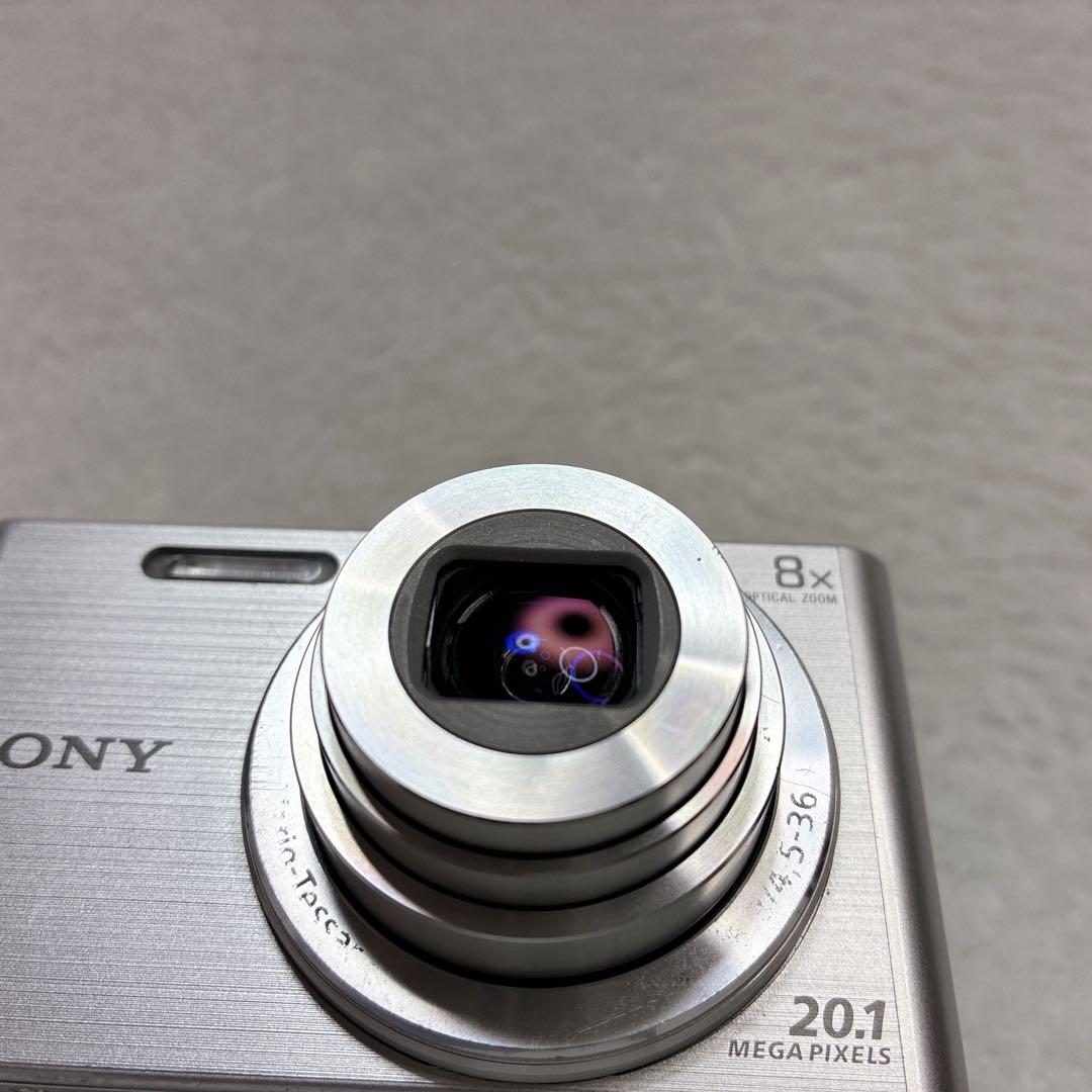 SONY Cyber-shot DSC-W830　シルバー　デジカメ　コンデジ