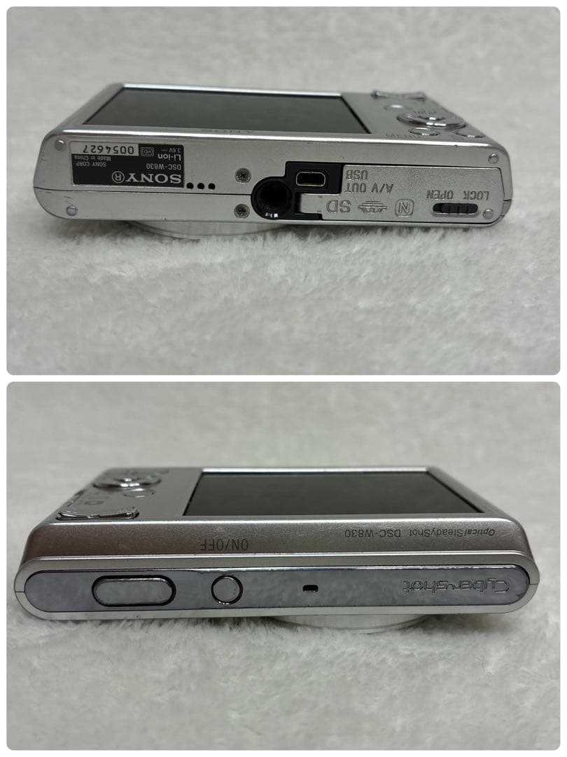 SONY Cyber-shot DSC-W830　シルバー　デジカメ　コンデジ