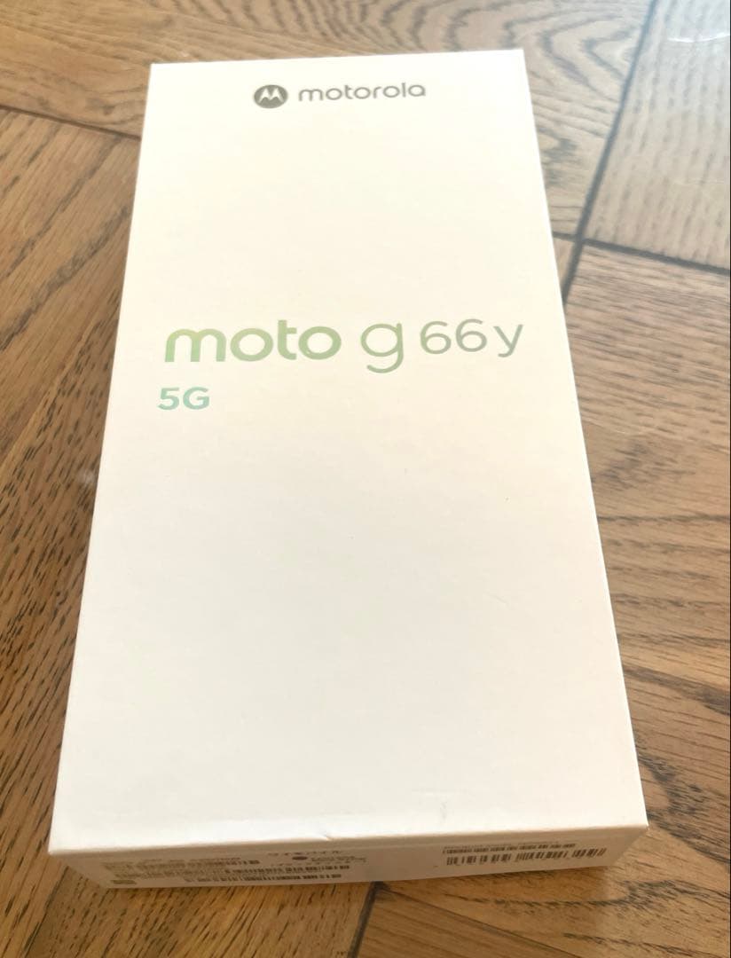 moto g 66y 5G 本体 128GB ブラックオイスター【新品未開封】