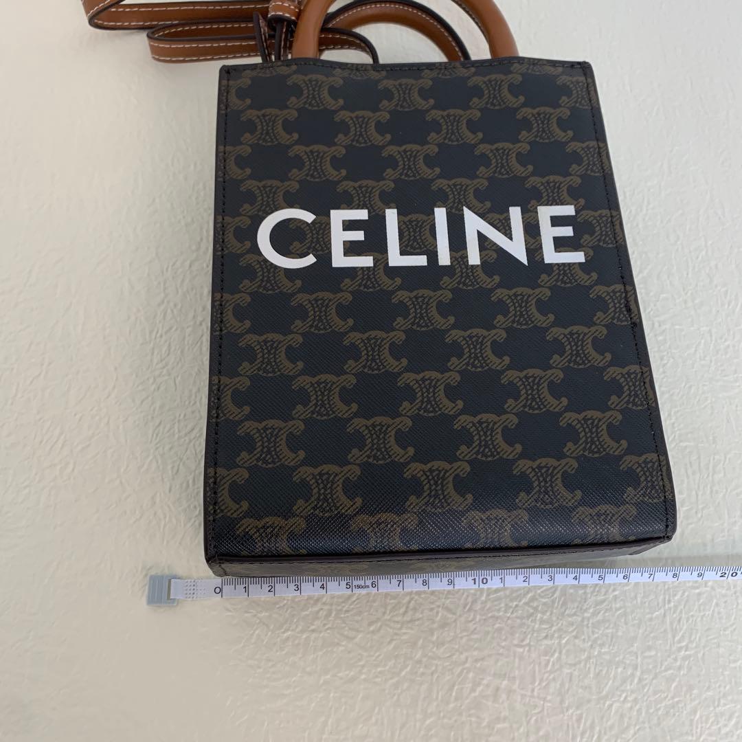 CELINE ロゴ　ショルダーバッグ