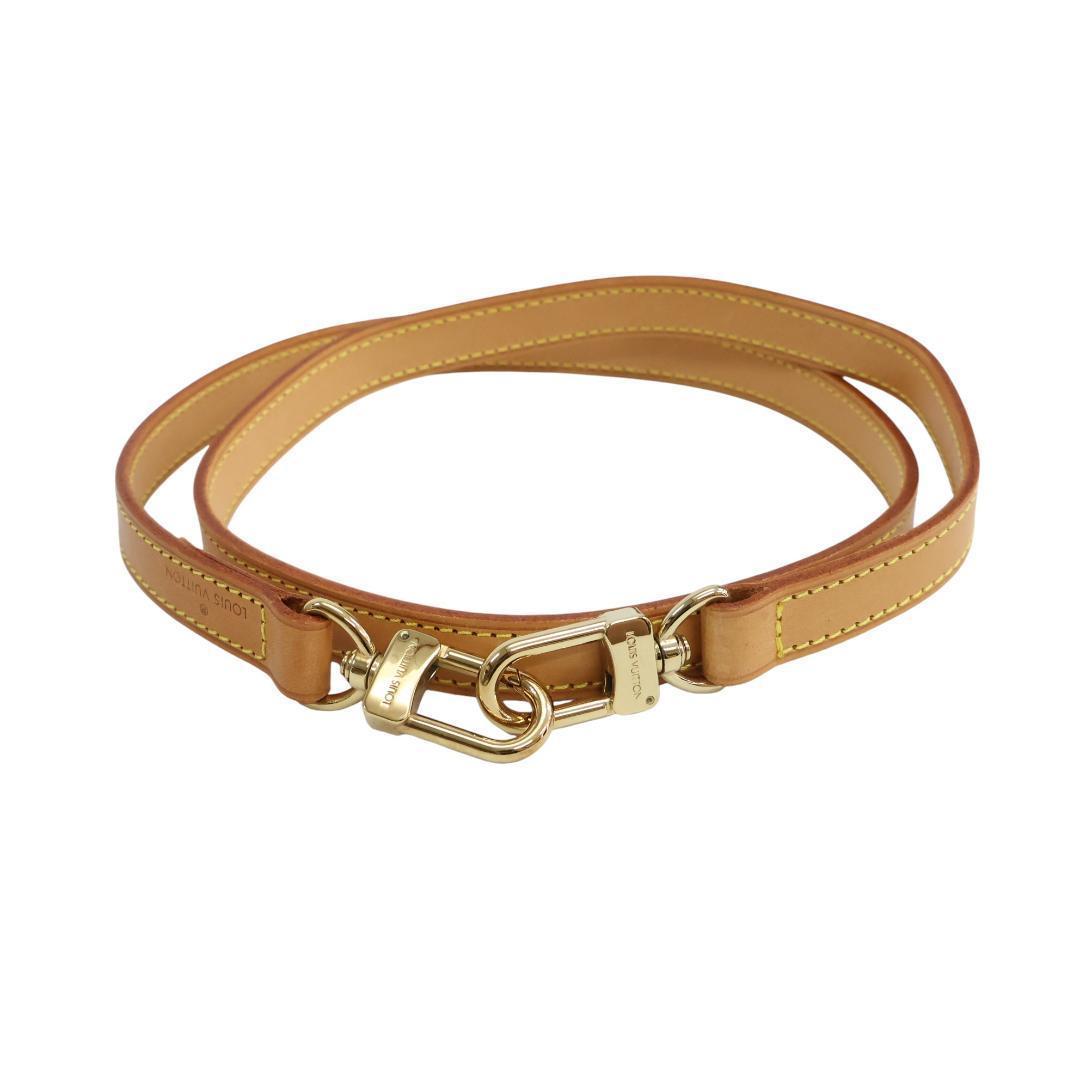 極美品 ルイヴィトン ショルダーストラップ ヌメ革 ゴールド金具 ストラップ