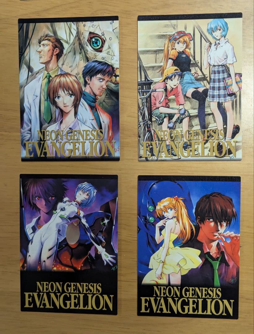 新世紀エヴァンゲリオンカードダスマスターズ 第四集 YS1～9セット 初版