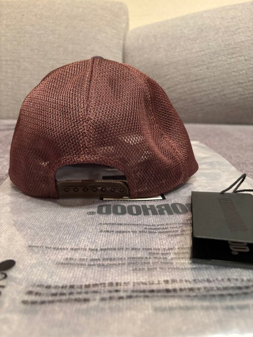 NEIGHBORHOOD ブラウン トラッカーキャップ