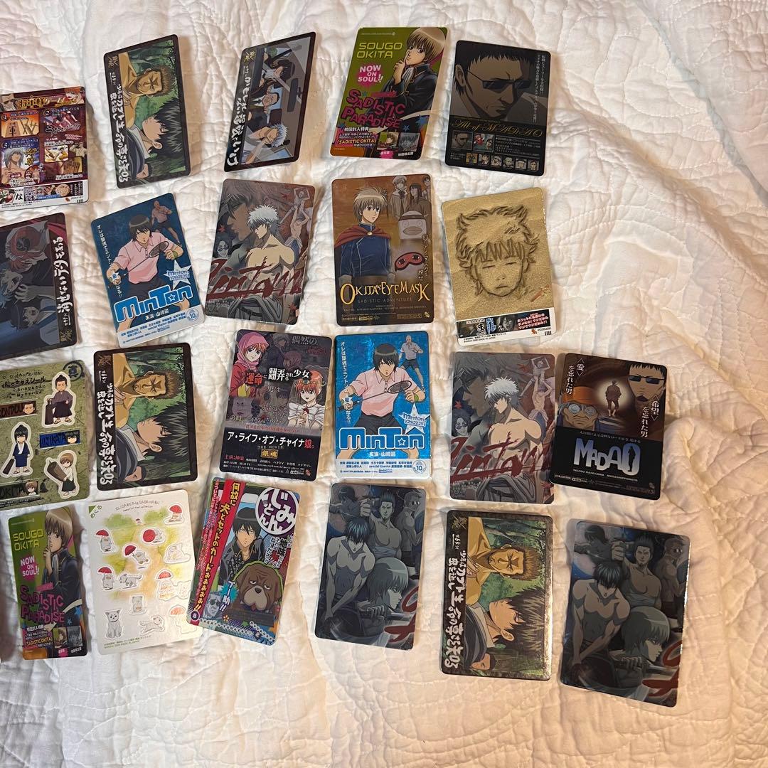 銀魂　トレーディングカードセット 約38枚