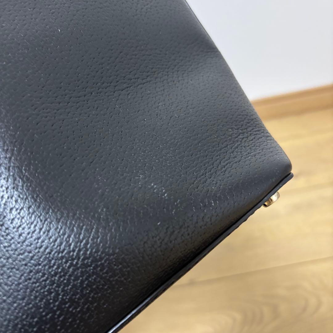 kate spade ブラック 黒　シンプル　トートバッグ　肩掛　ビジネス　就活