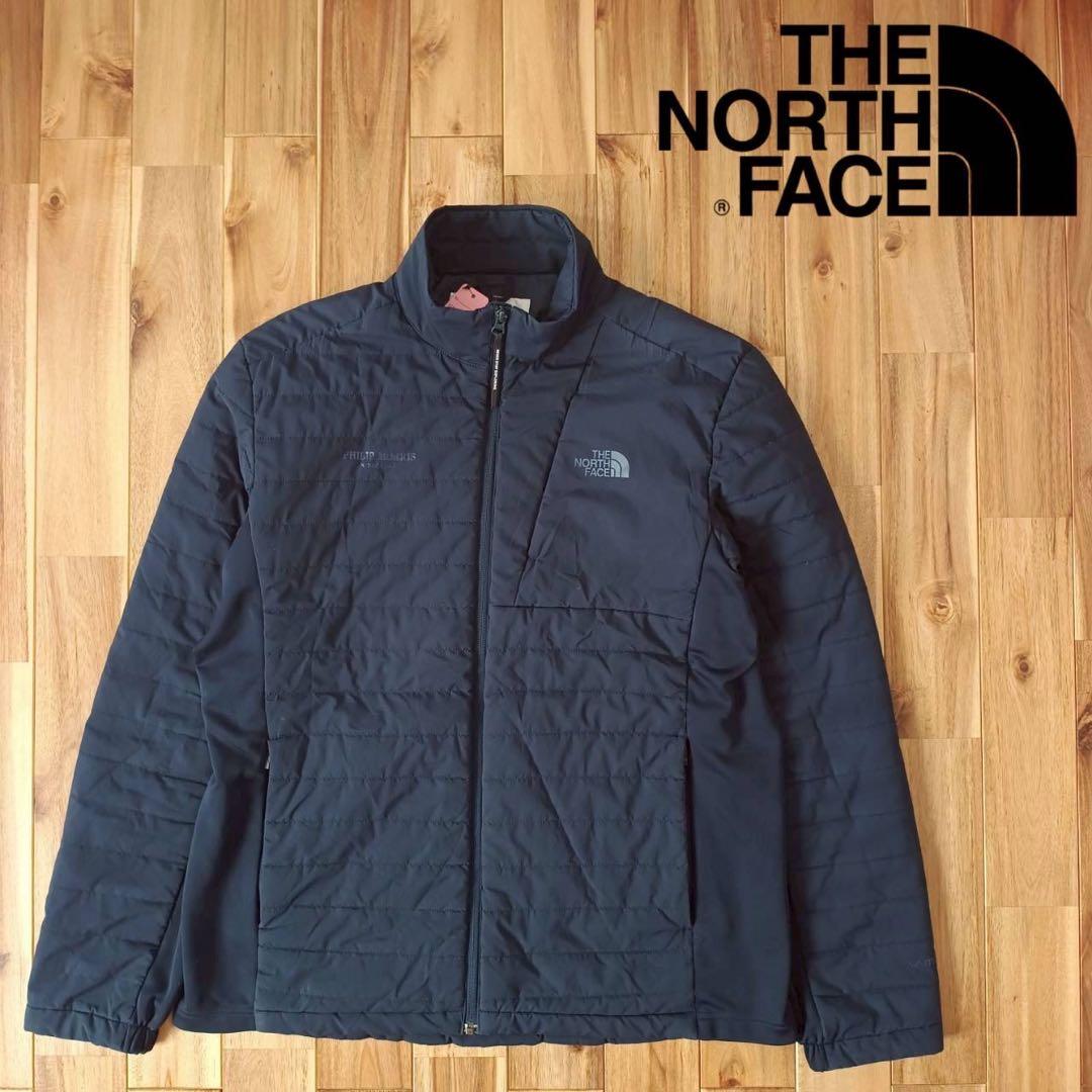 ノースフェイス　ダウンジャケット　ネイビー　メンズXX L　VX MOTION