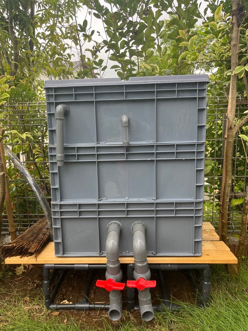 大型水槽池用万能フィルター 3段外部式飼育生物濾過装置