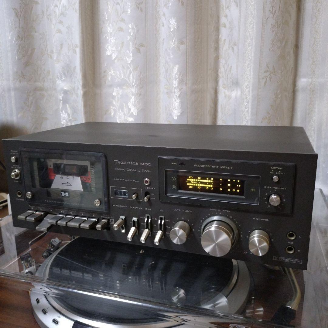 Technics カセットデッキ RS-M50 状態良好 再生します。送料込み