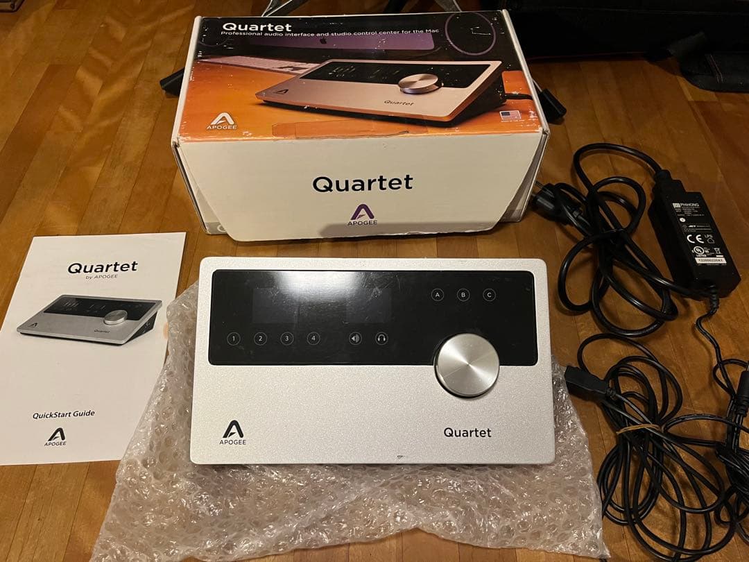 値下げ　Apogee Quartet オーディオインターフェイス