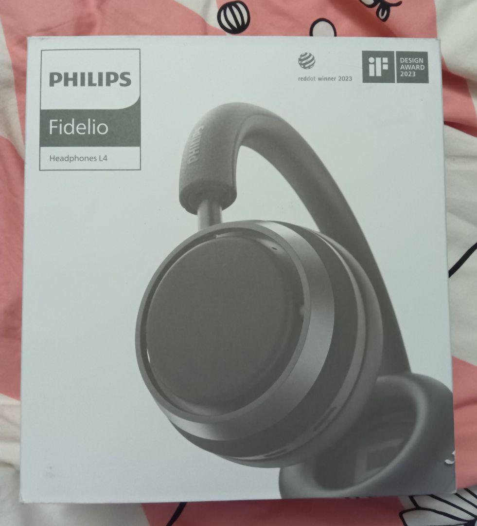 Philips Fidelio L4 ワイヤレスノイズキャンセリングヘッドフォン