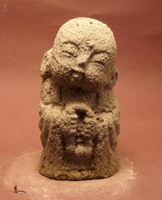 メルカリ出品石地蔵2　NO173