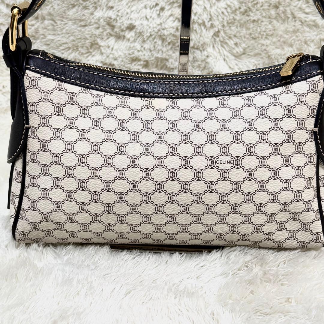 【最終価格】セリーヌ ワンショルダーバッグ アクセサリーポーチ マカダム 90s