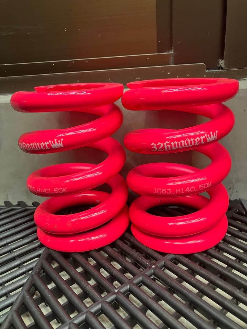 326パワー 直巻バネ ID62.63 H140 50K