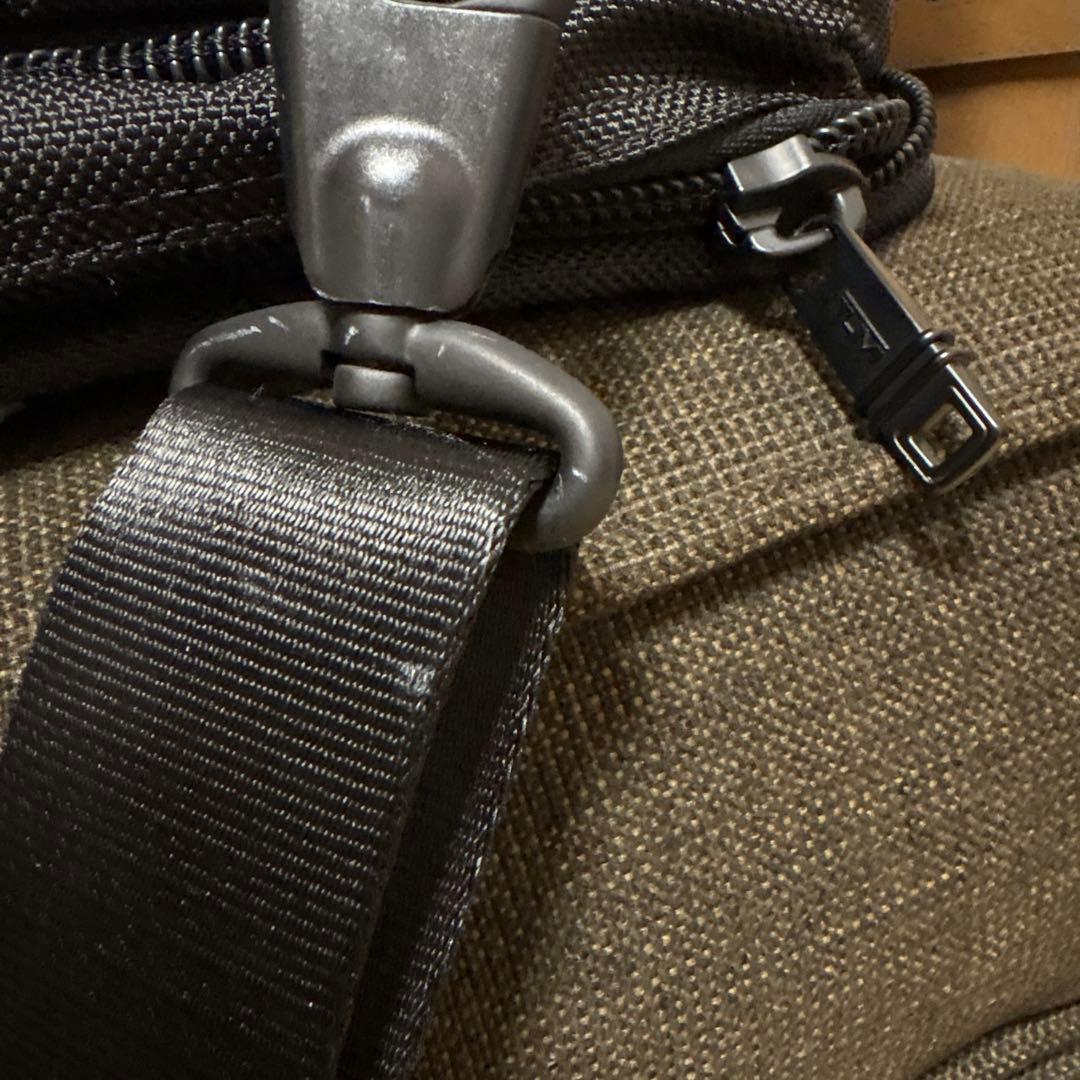 TUMIブラック ビジネスバッグ ポーチ付き