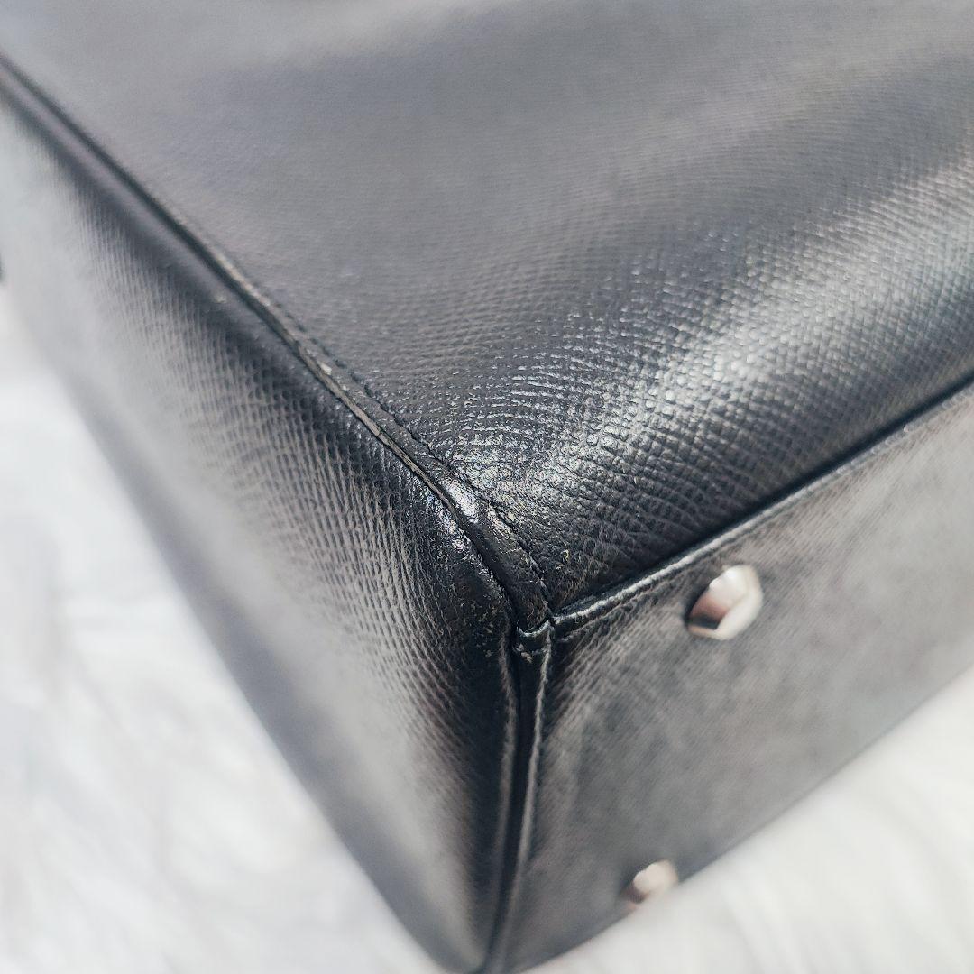 【美品】ナガタニ NAGATANI サフィアーノレザー ビジネス トートバッグ