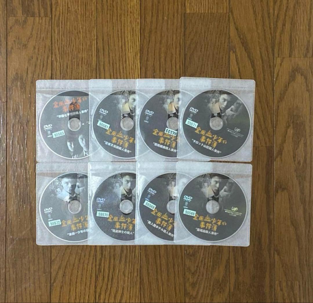 金田一少年の事件簿　DVD全12巻セット　レンタル落ち