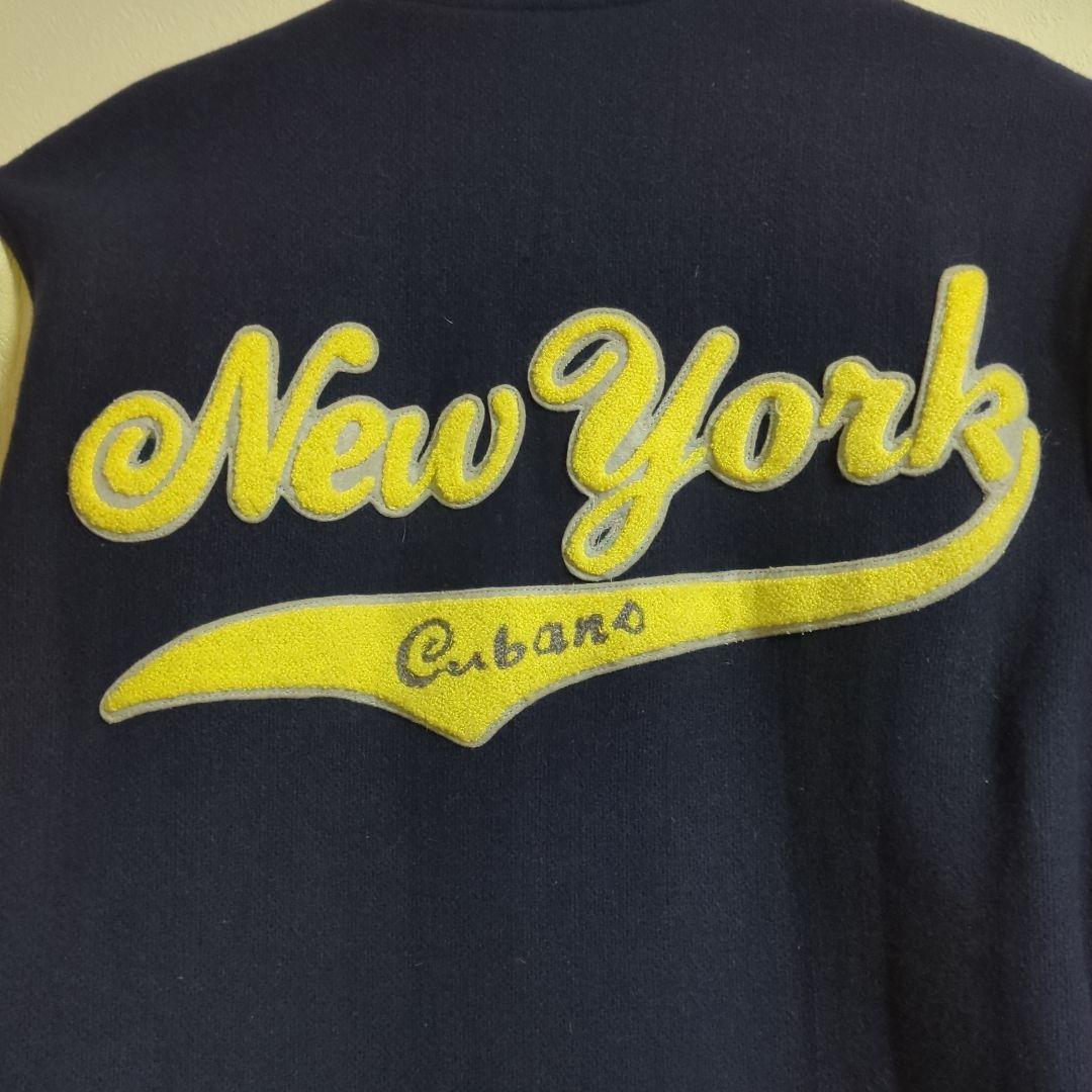 NYニグロリーグ スタジャン　袖ピッグスキン　サイズL