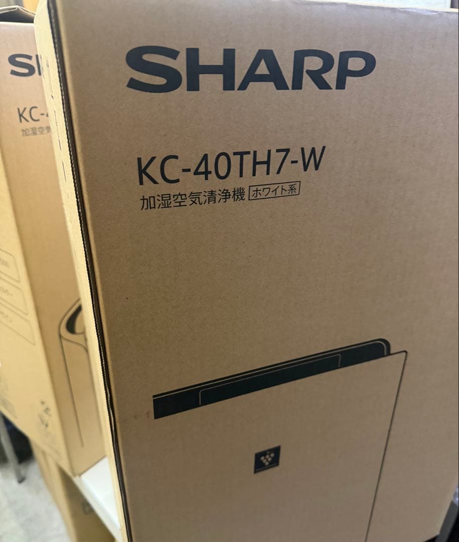 ★新品未使用★SHARP KC-40TH7-W 加湿空気清浄機②
