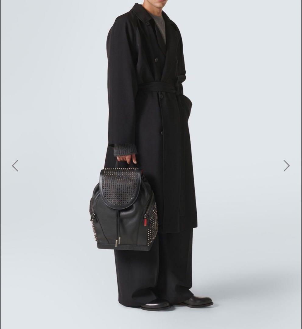 あきら【新品】CHRISTIAN LOUBOUTIN レザーバックパック