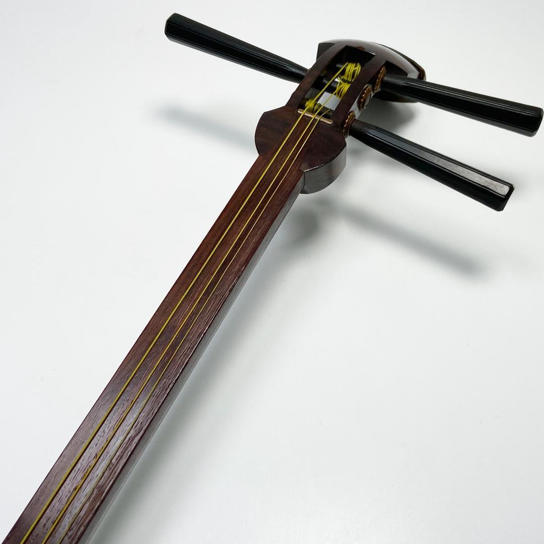 三味線 細竿 丸打胴