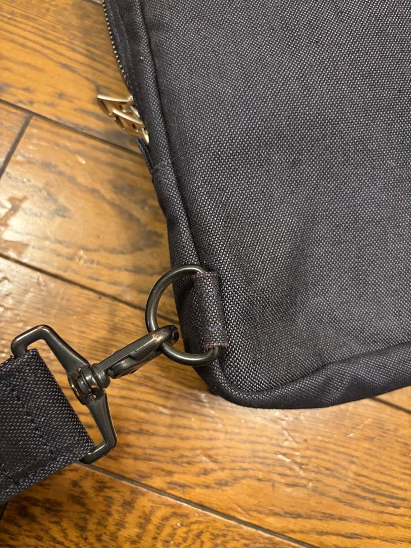 【美品】ポーター スモーキー ワンショルダーバッグ ボディバッグ ブラック