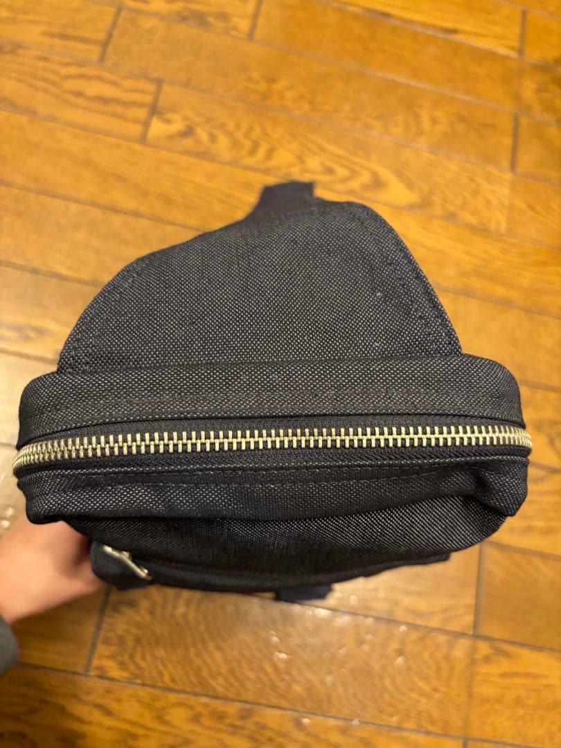 【美品】ポーター スモーキー ワンショルダーバッグ ボディバッグ ブラック