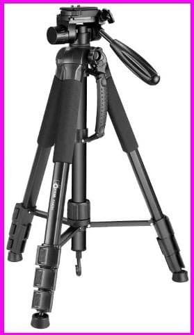 三脚⭐水準器　デジカメ　ビデオ　3WAY雲台　キャリングバッグ 付属