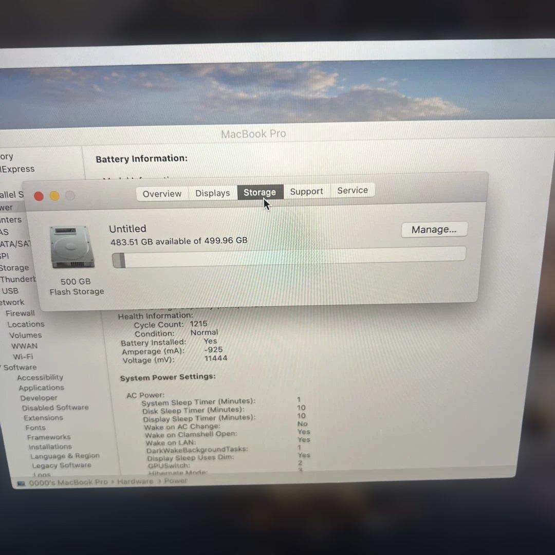 ち*わ様 MacBook Pro 2020 i7 16gB 512GB