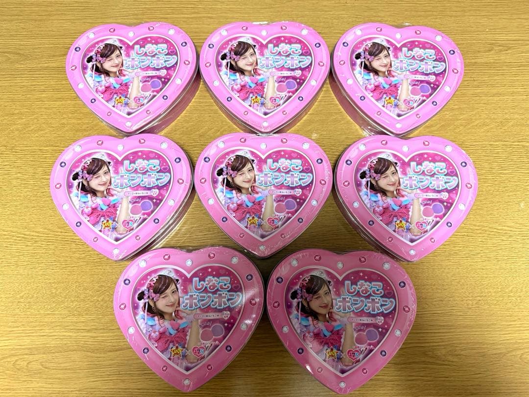 しなこボンボン 8個セット いちご&マンゴー味 6個入り ハート型