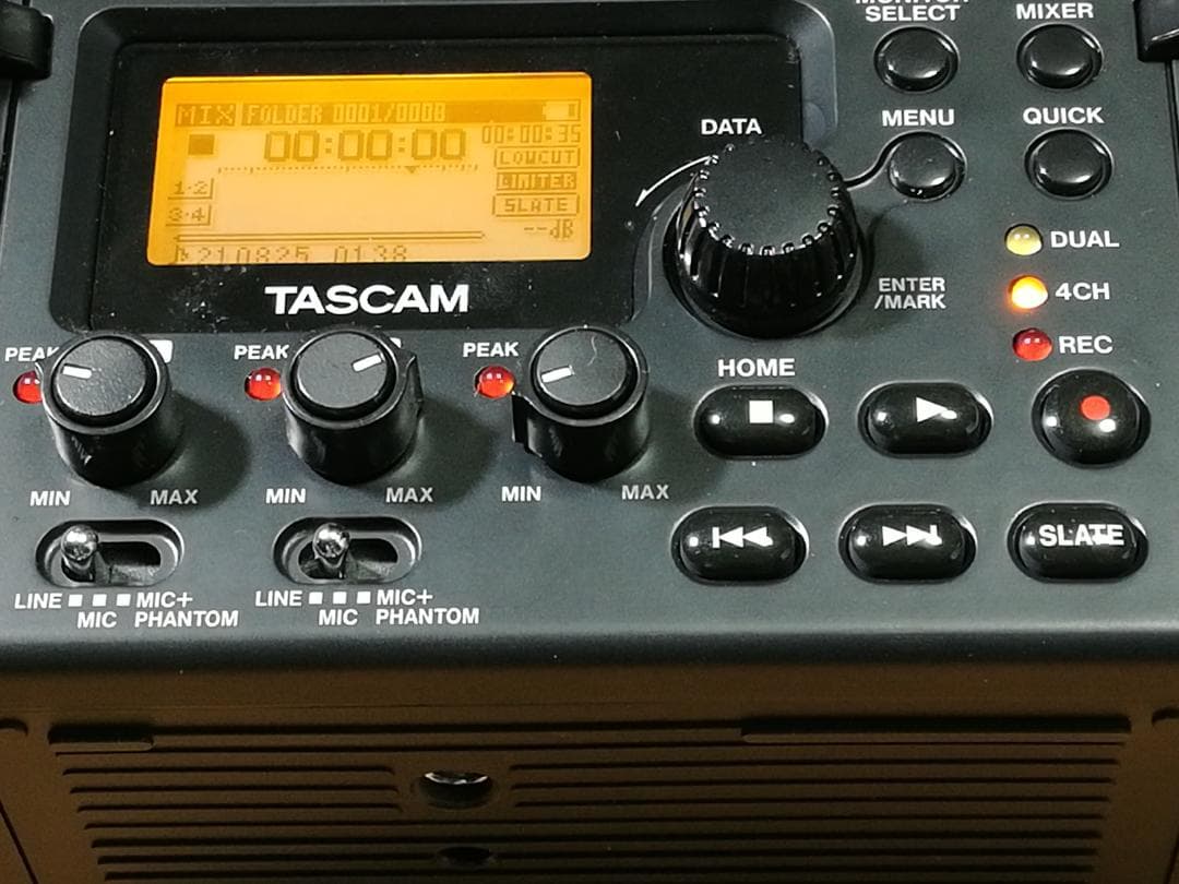 TASCAM DR-60D 4ch リニアPCMレコーダー/ミキサー