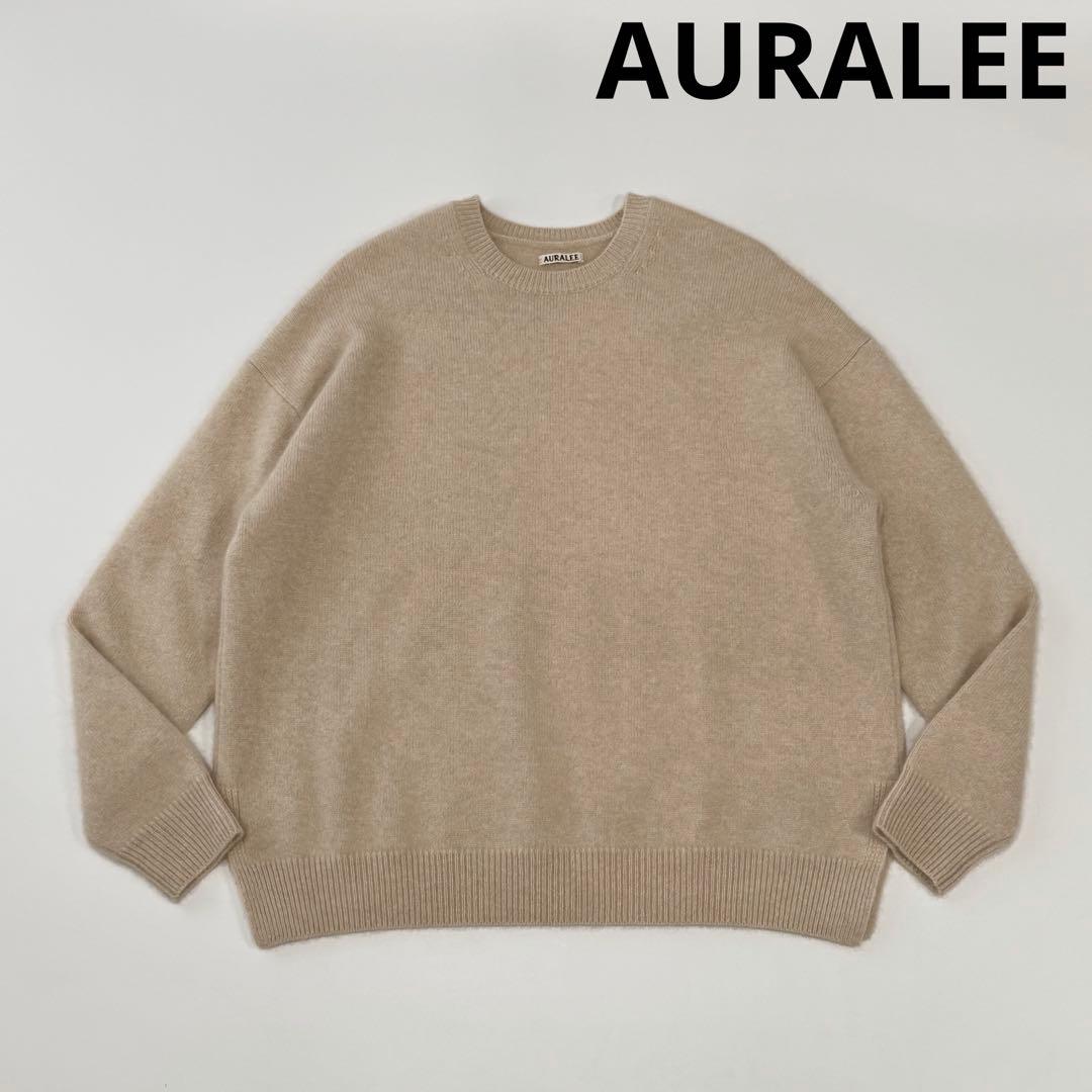 AURALEE オーラリー BABY CASHEMERE KNIT P/O