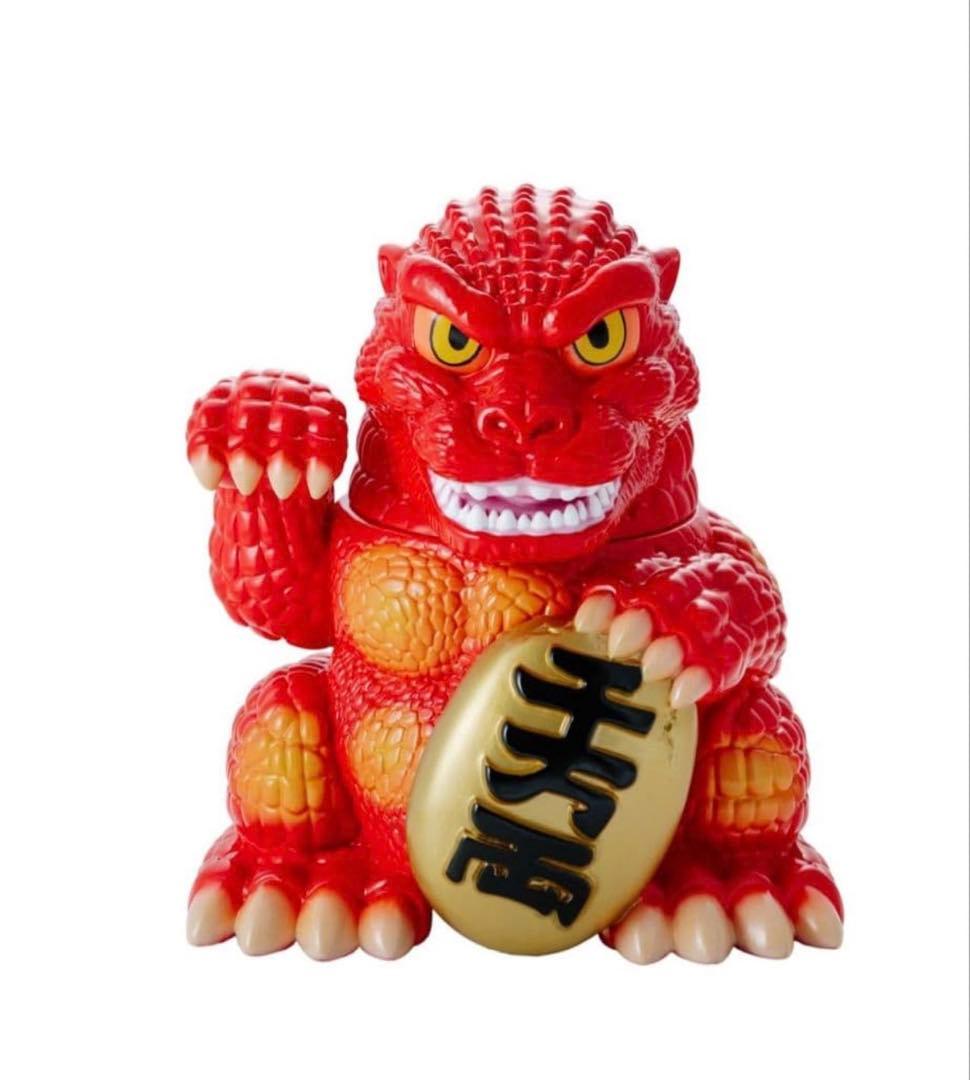 未来に帰る 招きゴジラ 赤 ソフビ ワンフェス WF2026W GODZILLA
