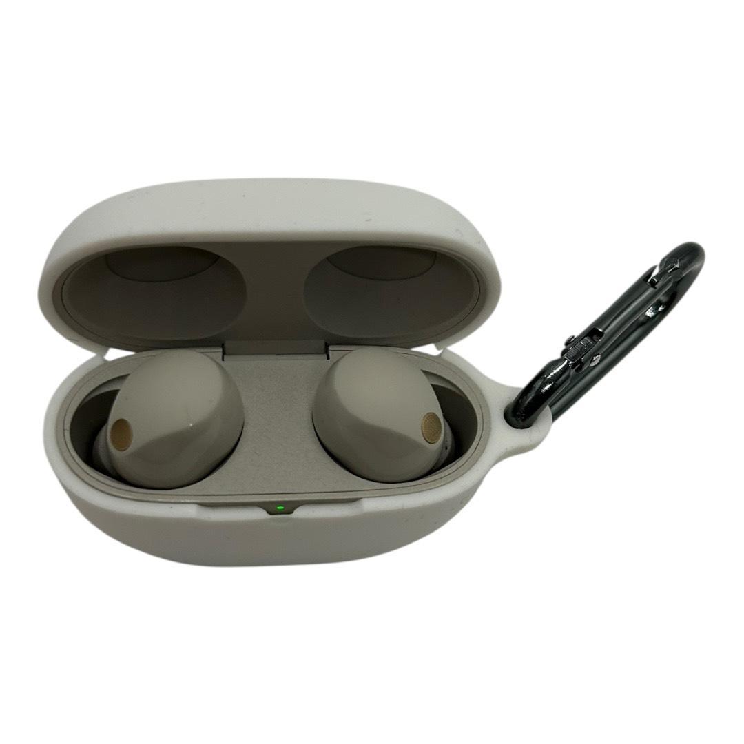 【美品】 SONY WF-1000XM5 ワイヤレスイヤホン プラチナシルバー