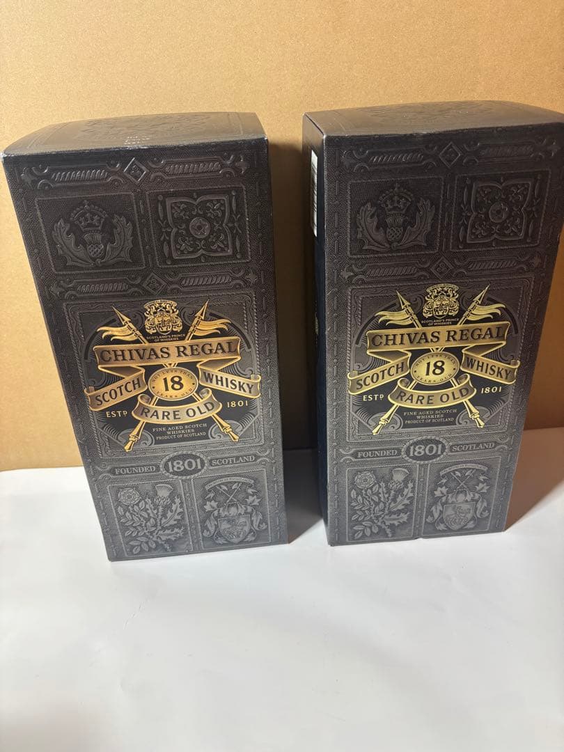 Chivas Regal 18年 スコッチウイスキー 2本セット