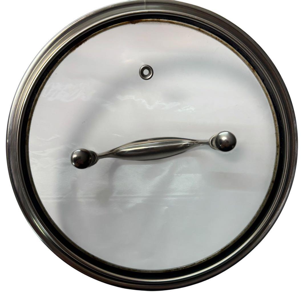 HexClad ハイブリッド ノンスティック 片手鍋 蓋付き