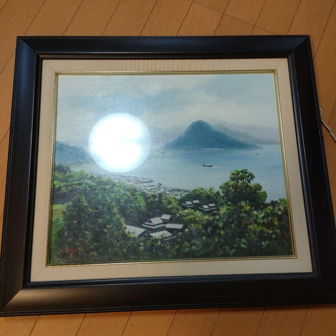 川口健治　油彩画 風景画