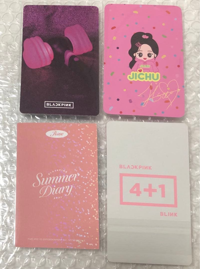 blackpink summer diary 4+1 POPUP ジス トレカ