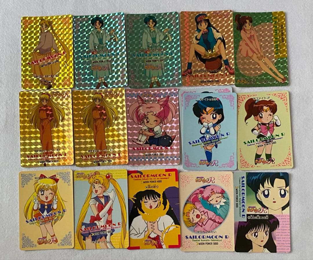 セーラームーンR PPカード　part3.5？〜７　156枚セット　美少女戦士