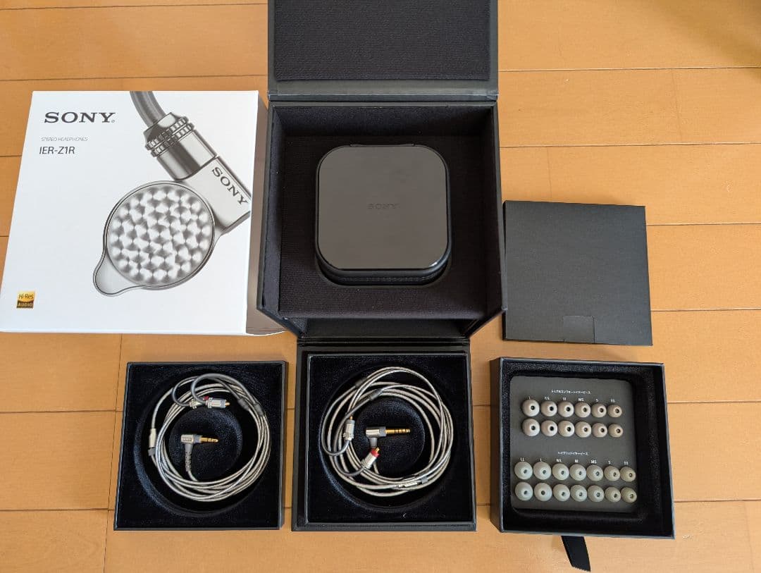 SONY IER-Z1R MUC-M12SB2 キンバーケーブル　ケース付き