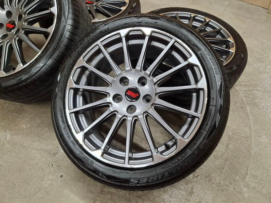 スバル レヴォーグ STIスポーツ 純正 ホイールタイヤ 2024年　送料込み