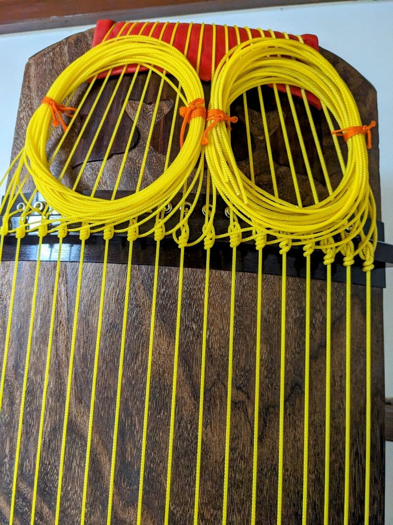 十七絃　くり甲　舞台用　箏