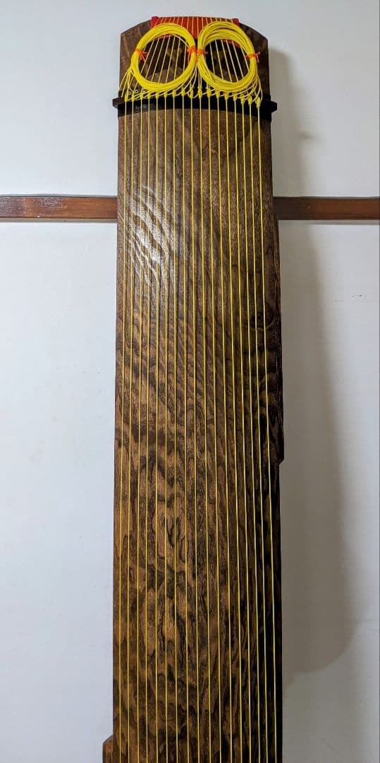 十七絃　くり甲　舞台用　箏