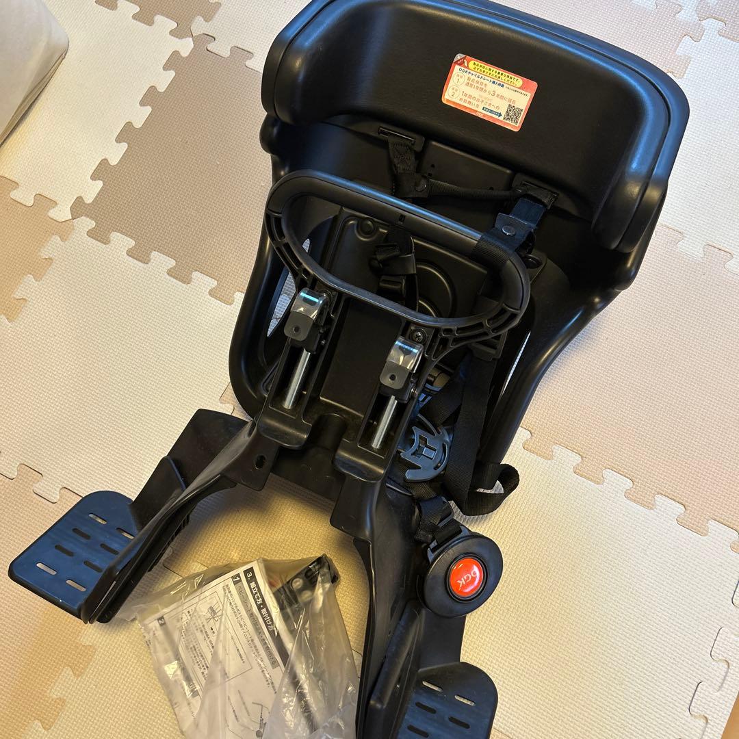 自転車用前乗せチャイルドシート ブラック