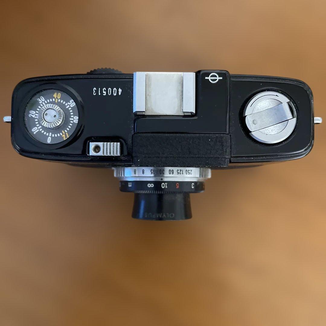 最終値下げ　OLYMPUS-PEN S ブラック専用フィルター&フード付き