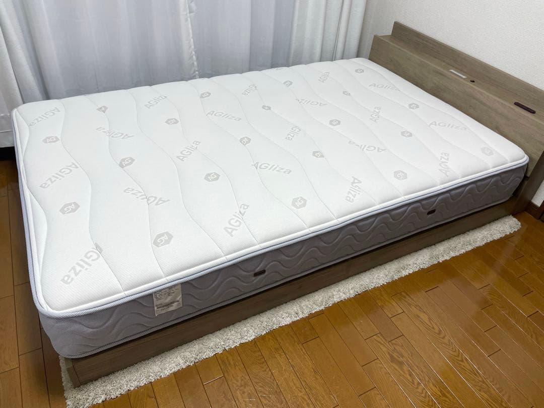 【サウルス】フランスベッド　セミダブル　マットレス　保証書付