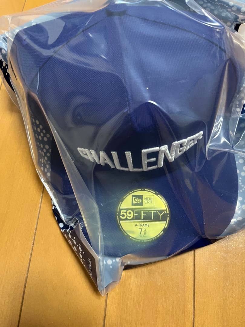 チャレンジャー NEW ERA 59FIFTY LOGO CAP 7-3/8 青