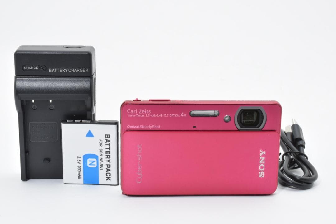《 美品 》 ソニー　SONY Cyber-shot DSC-TX5 レッド
