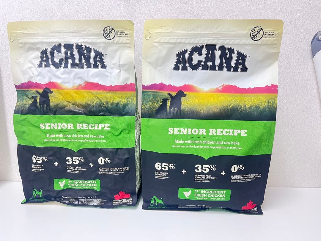 ACANA Senior Recipe ドライフード2kg×2袋
