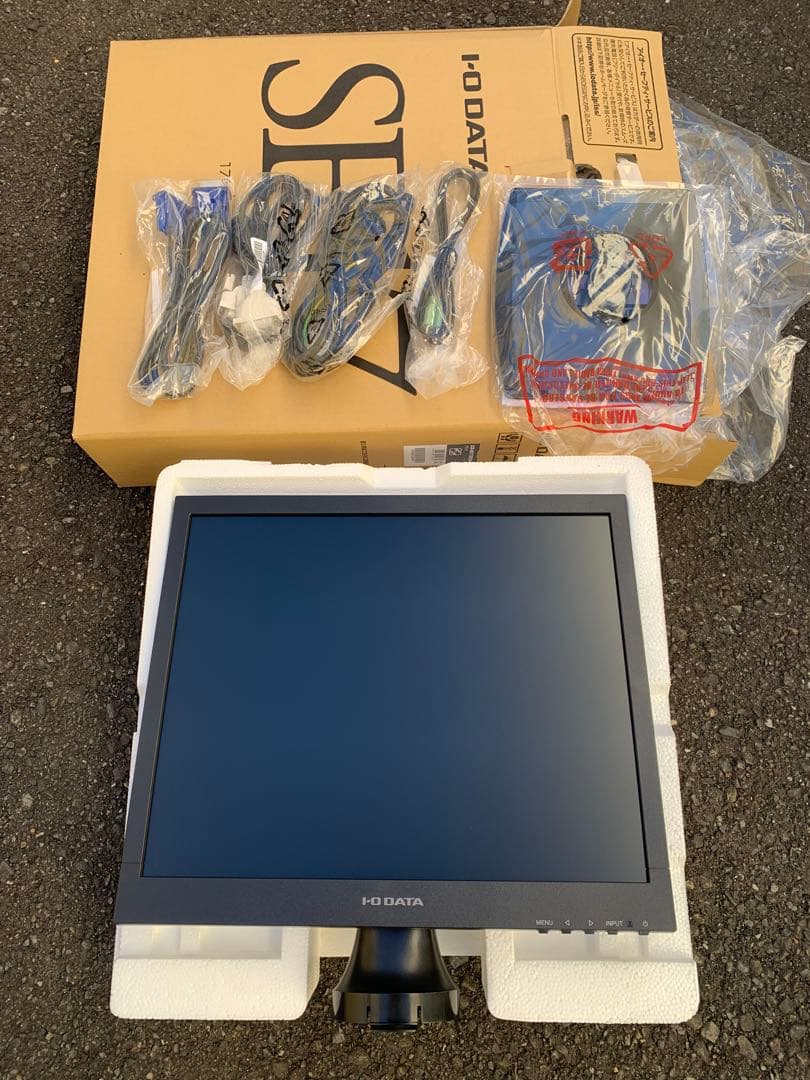 【新品】モニター LCD-AD173SESB-A フルセット