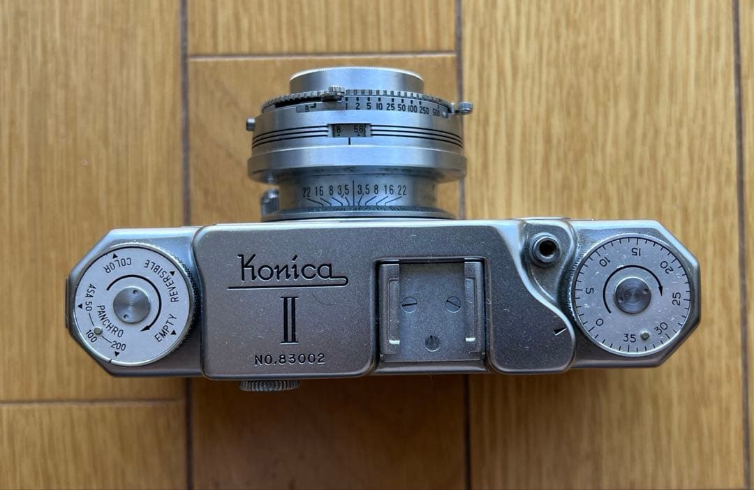 コニカ Konica ⅡB レンジファインダー式 フィルムカメラ
